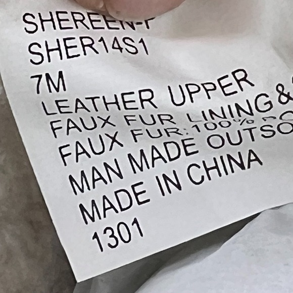 Steve Madden Women Shereen-F Sneakers Navy Suede Fur Leather Lace-Up Shoes Sz 7M - Picture 8 of 10